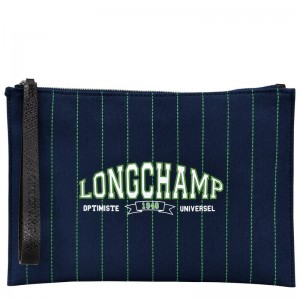 Longchamp Essential Pouch Blu Marino | 9068437-PE