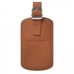 Longchamp Le Foulonné Luggage Tag Caramel | 4782106-KL