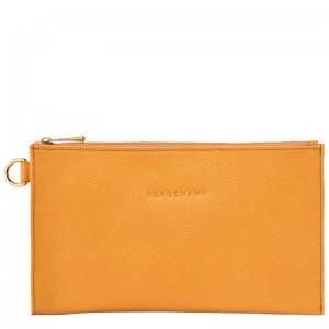 Longchamp Le Foulonné Pouch Albicocca | 4319028-XK