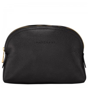 Longchamp Le Foulonné Pouch Nere | 3108249-AN