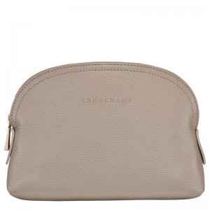 Longchamp Le Foulonné Pouch Turtledove | 2793016-FL