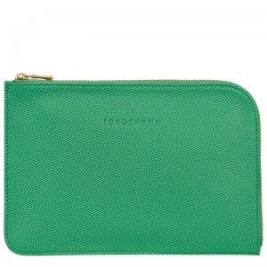 Longchamp Le Foulonné Pouch Verdi | 1306845-KH