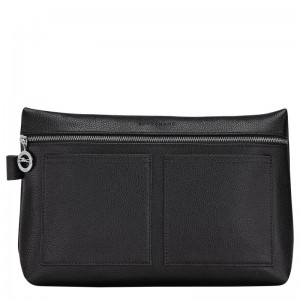 Longchamp Le Foulonné Toiletry Case Nere | 3829461-BZ