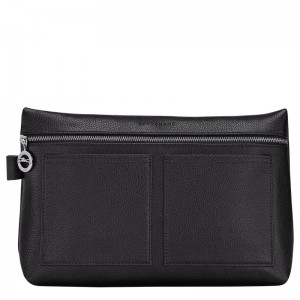 Longchamp Le Foulonné Toiletry Case Nere | 8427635-ZL