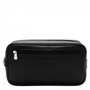 Longchamp Le Foulonné Toiletry Case Nere | 3209541-OH
