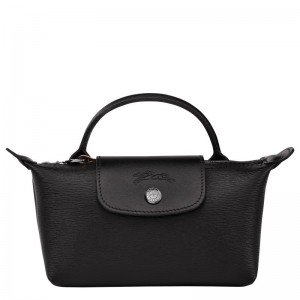 Longchamp Le Pliage City Pouch With Handle Nere | 9364571-YD