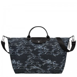 Longchamp Le Pliage Collection Travel Bag Blu Marino | 7462190-FD