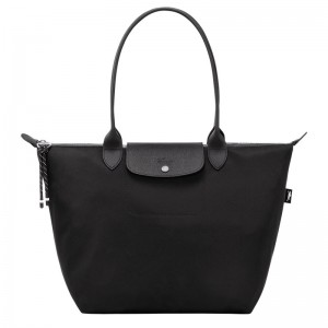 Longchamp Le Pliage Energy L Tote Bag Nere | 9423578-DI