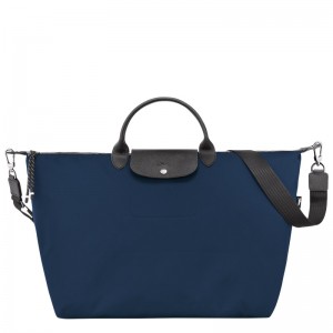 Longchamp Le Pliage Energy S Travel Bag Blu Marino | 0327986-QJ