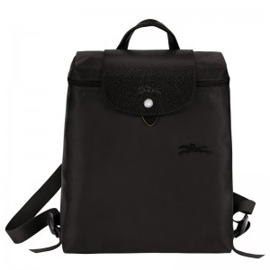 Longchamp Le Pliage Green M Backpack Nere | 7502491-ZP