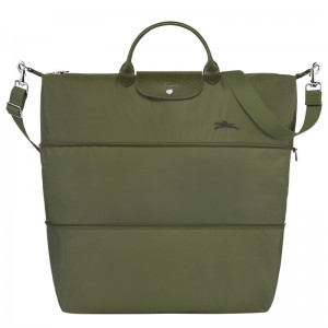 Longchamp Le Pliage Green Travel Bag Expandable Forest | 1796450-GA