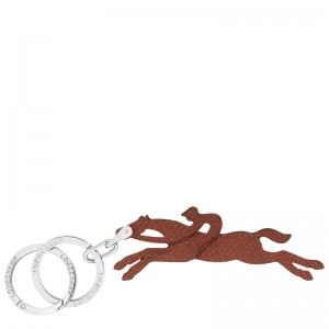 Longchamp Le Pliage Key Rings Marroni | 1845276-PZ