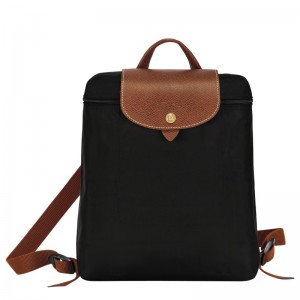 Longchamp Le Pliage Original M Backpack Nere | 3214790-XF