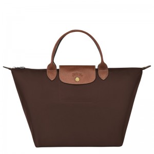 Longchamp Le Pliage Original M Handbag Ebony | 6015978-ES