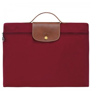 Longchamp Le Pliage Original S Briefcase Rosse | 6915734-ND