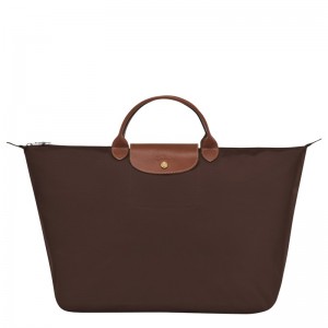 Longchamp Le Pliage Original S Travel Bag Ebony | 9674358-ED