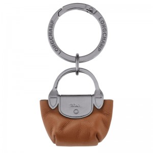 Longchamp Le Pliage Xtra Key Ring Cognac | 3276054-LI