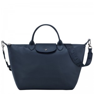 Longchamp Le Pliage Xtra L Handbag Blu Marino | 6708593-MZ