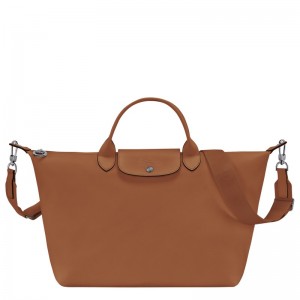 Longchamp Le Pliage Xtra L Handbag Cognac | 4925687-HI