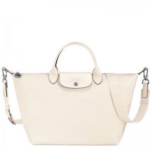 Longchamp Le Pliage Xtra L Handbag Ecru | 8351729-DH