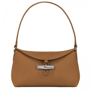 Longchamp Le Roseau S Hobo Bag Natural | 5462087-ZM