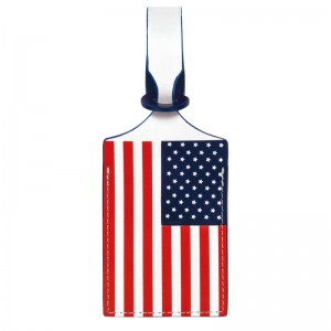 Longchamp Lgp Travel Luggage Tag Blu | 8645730-JN
