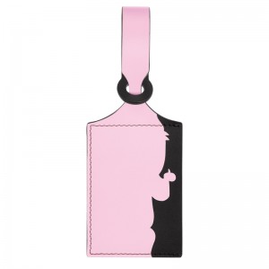 Longchamp Lgp Travel Luggage Tag Rosa | 0935214-OA
