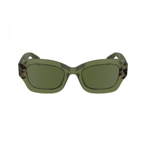 Longchamp Sunglasses Khaki | 7439628-FP