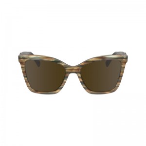 Longchamp Sunglasses Marroni | 8752639-JK